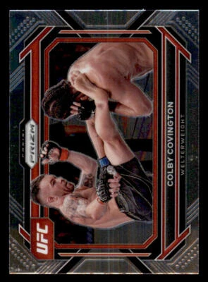 2023 Panini Prizm UFC #30 Colby Covington - Image 1 of 2