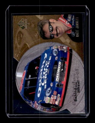 1998 SP Authentic Behind the Wheel Die Cuts #BW2 Dale Jarrett - NM-MT - Image 1 of 2