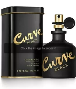 CURVE BLACK Cologne Perfume by E A Fragrance 75 ml 2.5 Oz COLOGNE Spray for Men - Picture 1 of 1