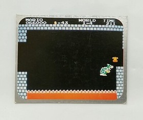 (Game Item) Mini Card, Famicom, No.310, Super Mario Bros, EX, 1985, Amada.