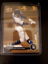 Mookie Betts 2020 Topps Now Road To Opening Day Bonus Card #1 Dodgers