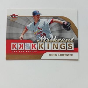 2006 Fleer Ultra Strikeout Kings Chris Carpenter #SOK6
