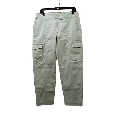 A New Day Cargo Pants Women’s 12 (33x27) Light Green Ankle Stretch - Image 1 of 4