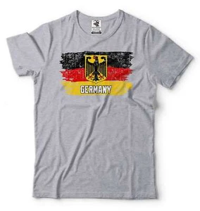 Mens Germany sirt Germany Flag Shirt Germany Patriotic Tee Germany National Tee - Picture 1 of 8