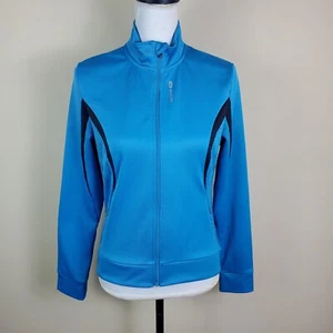 Sugoi Womens Top M Blue Hotshot Jersey Cycling Top Full Zip Up - Picture 1 of 19
