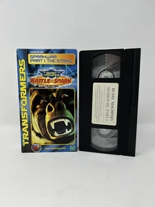Transformers Sparkwar Part 1 The Strike VHS Video 2000 Beast Machines Hasbro, - Picture 1 of 6