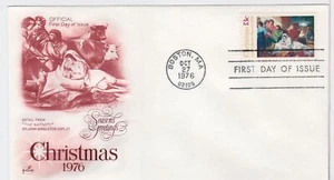 TurtlesTradingPost- Christmas - Nativity 1976 #1701 - Artcraft Cachet FDC - Picture 1 of 1