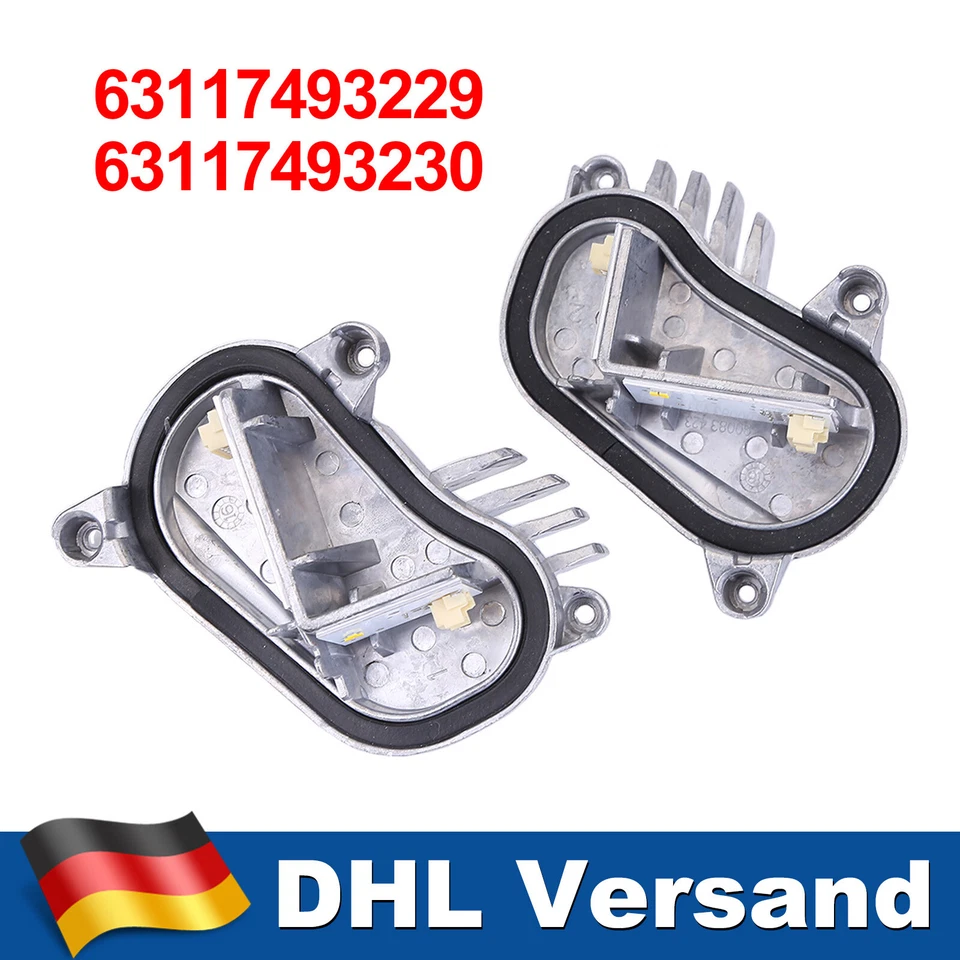 2X LED Tagfahrlicht Steuermodul Bernstei für BMW 4er F32 F33 F36 F82 F83 M4 LCI - Bild 1 von 4