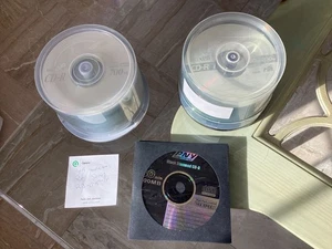 105 CD-R Music Blank Discs 49 Maxwell 28 Sony 23 Compusa 5 PNY Black Diamond - Picture 1 of 4