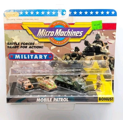 Micro Máquinas Patrulla Móvil #10 Colección Militar SELLADA 1991 Leer Desc Foto 1 de 4