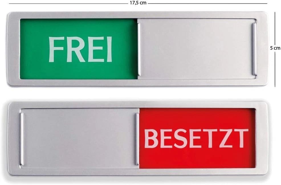 12 Magnetische Türschilder „Bitte Nicht Stören“ & „Besetzt“ – Für Büro, Home Office Oder Badezimmertür
