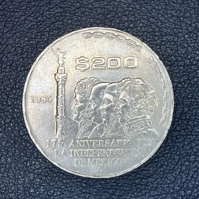 1985 Mexico 200 Pesos Coin Circulated - Image 1 of 2