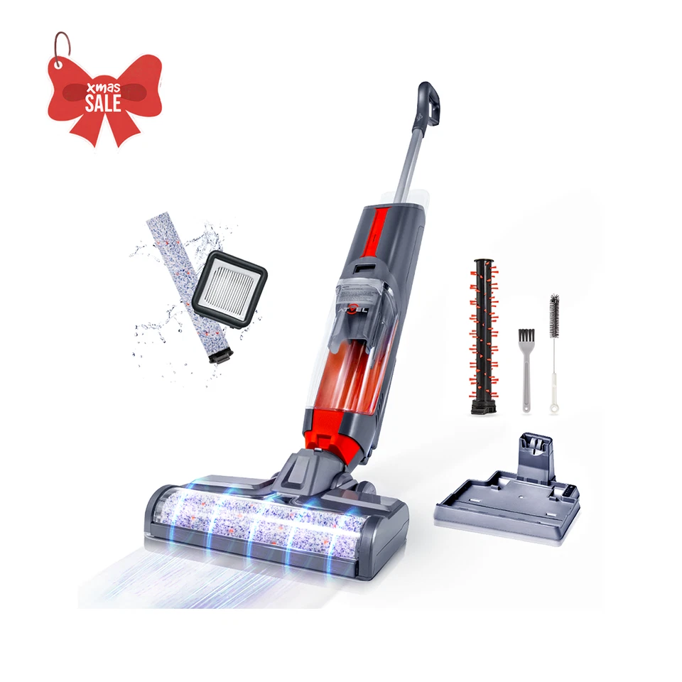 Akku Nass Trockensauger ATVEL F16 Pro für Hartboden & Teppiche 4 kg HEPA12