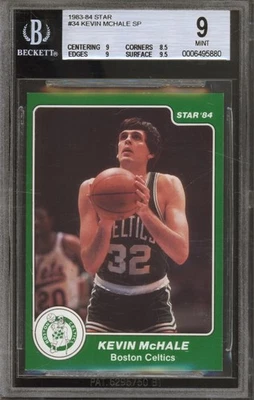 Baloncesto estrella 1983 #34 Kevin McHale como nuevo BGS 9 Foto 1 de 2