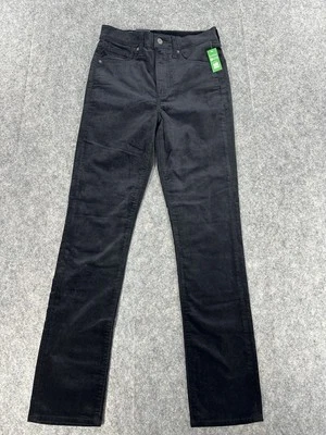 Gap женщин 27 высокий бархат брюки черный лодыжки сигареты новый с Ярлыками - Изображение 1 из 4