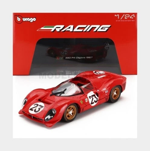 1/24 BURAGO - FERRARI - 330P4/P3 4.0L V12 SPIDER TEAM FERRARI SPA SEFAC 18-26310