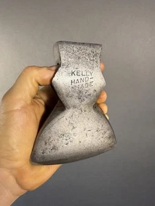 TRUE TEMPER KELLY WORKS - HAND MADE - Broad Hewing Hatchet Axe Head Single Bit - Picture 1 of 9