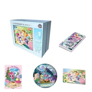 KAYOU My Little Pony Anime Friendship Is Magic Tarjeta + Insignia + Libro de Tarjetas Caja de Regalo - Imagen 1 de 9