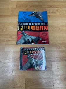 Jetfighter Full Burn PC Big Box Computer Gioco Completo CD Vintage con Manuale - Foto 1 di 1