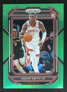 Tarjeta de baloncesto 2022-23 Panini Prizm Jabari Smith Jr. #228 Rockets Prizms verde - Imagen 1 de 2