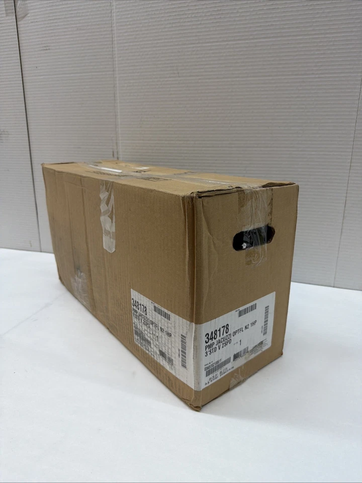 Jacuzzi 348178 JPA Pro Grade Pool Pump, 3' STD 1 HP 2SPD, Black - Image 1 of 4