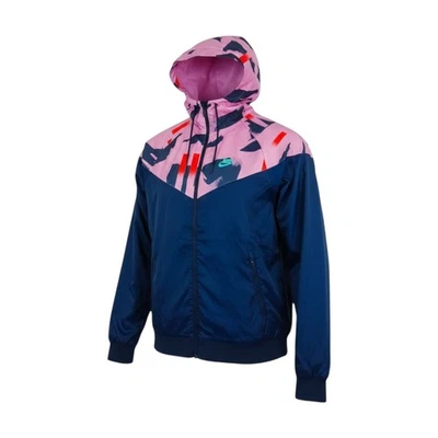 Nike Windrunner Jacke Herren S Navy Blau Vintage Windjacke Regenjacke Retro - Bild 1 von 4