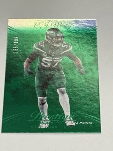2024 Panini Prestige Xtra Points Green Premium 165 /199 CJ Mosley #232 - Picture 1 of 2