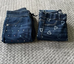 Lot 2 Girls Jeans Size 10/12 - Picture 1 of 7
