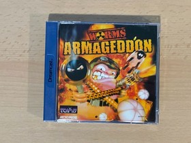 SEGA Dreamcast &ndash; Worms Armageddon (PAL) &ndash; OVP Doppelh&uuml;lle + Anleitung &ndash; ungetest