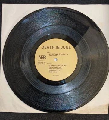 DEATH IN JUNE EUROPA: THE GATES OF HEAVEN EP NER BAD VC 10 45RPM EX - Image 1 of 4