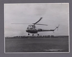 SAUNDERS ROE SARO SKEETER HELICOPTER ORIGINAL LARGE MANUFACTURERS PHOTO H55 - Picture 1 of 2