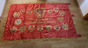 Original Russische UdSSR Fahne/Flagge Riesig 175x102cm Topzustand!! - Bild 1 von 7