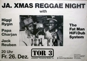 JAMAICA XMAS REGGAE NIGHT - 1986 - Plakat - In Concert - Reggae - Poster - Picture 1 of 1