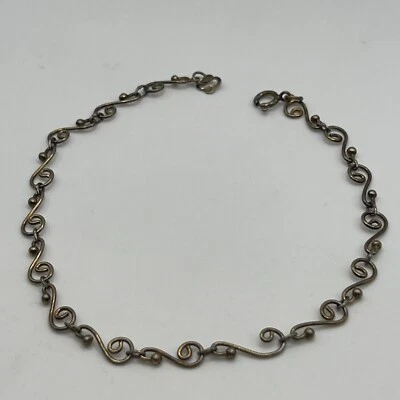 Pulseira de tornozelo Silpada prata esterlina 925 - Imagem 1 de 4