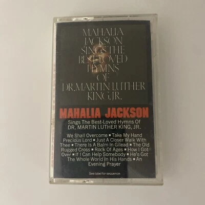 Mahalia Jackson - Sings The Best Loved Hymns Of Dr Martin Luther King Jr (Tape) - Image 1 of 4