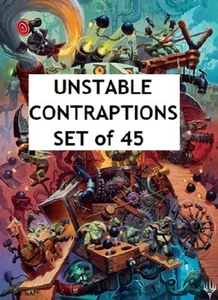 UNSTABLE Magic:Gathering MTG - CONTRAPTION SET of 45 cards, 1 each of all 45 dif - Picture 1 of 1