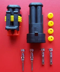 Airbag Stecker universell 2 Polig  Airbag Simulator Verbindungsstecker alle PKW  - Bild 1 von 1