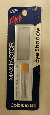 Vintage Max Factor Eye Shadow! Colors to Go! Maxi Silver Fox Frost 9! NICE ITEM  - Image 1 of 3