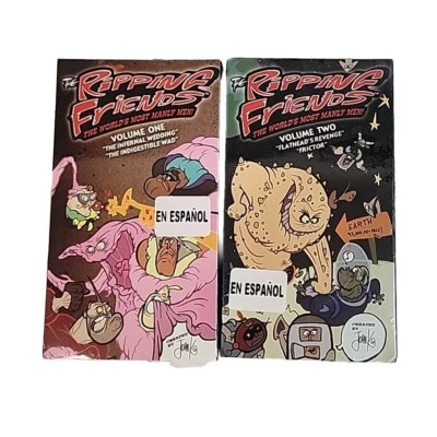 The Ripping Friends - Vol. 1 & 2 (2 VHS, 2002) Created By John K Spanish Version - Image 1 of 4