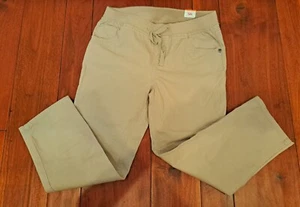 Justice Khaki Pants Size 14 NWT Adjustable Waistband - Picture 1 of 3
