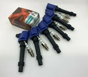 SNIPER FORD FALCON FPV BA BF XR6 4.0L TURBO E85 IGNITION COILS & SPARK PLUGS - Picture 1 of 5
