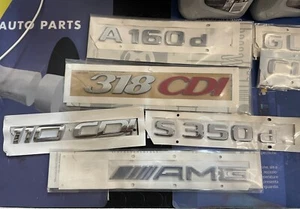 Stemmi posteriori originali Mercedes-Benz - model badge - Foto 1 di 3