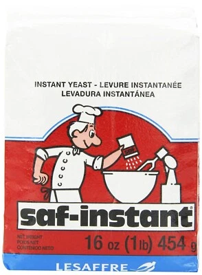 LeSaffre Saf Red Label Instant Yeasts & Leaveners, 16 Oz