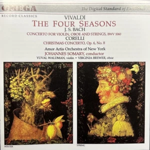 CD 1989 -VIVALDI: THE FOUR SEASONS BACH: CONCERTO FOR VIOLIN CORELLI: CHRISTMAS - Picture 1 of 3