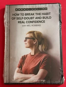 How to Break the Habit of Self-Doubt Mel Robbins DVD Great Courses) Cracked Case - Picture 1 of 3