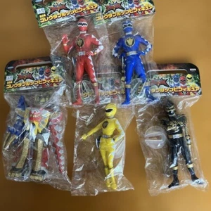 Lote de 5 figuras Power Rangers Abaranger retro raro Japón Tokusatsu hobby m615 - Imagen 1 de 14