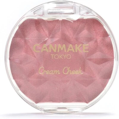 CANMAKE Cream Cheek Pearl Type P02 Rose Petal 4g from japan - Image 1 of 4