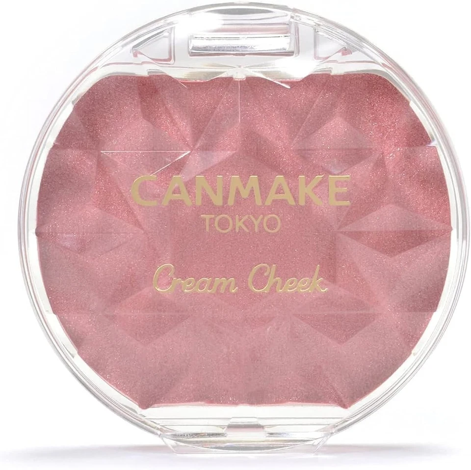 CANMAKE Cream Cheek Pearl Type P02 Rose Petal 4g from japan - Image 1 of 4