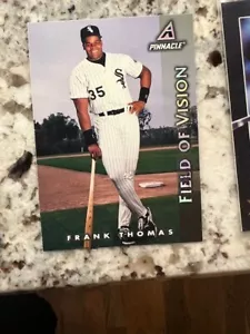 1998 PINNACLE FIELD OF VISION CARD CHICAGO WHITE SOX FRANK THOMAS #186 - Picture 1 of 1