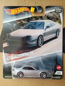 HOT WHEELS MODERN CLASSICS - 98 HONDA PRELUDE [SILVER] NEAR MINT CARD GOOD  - Picture 1 of 5